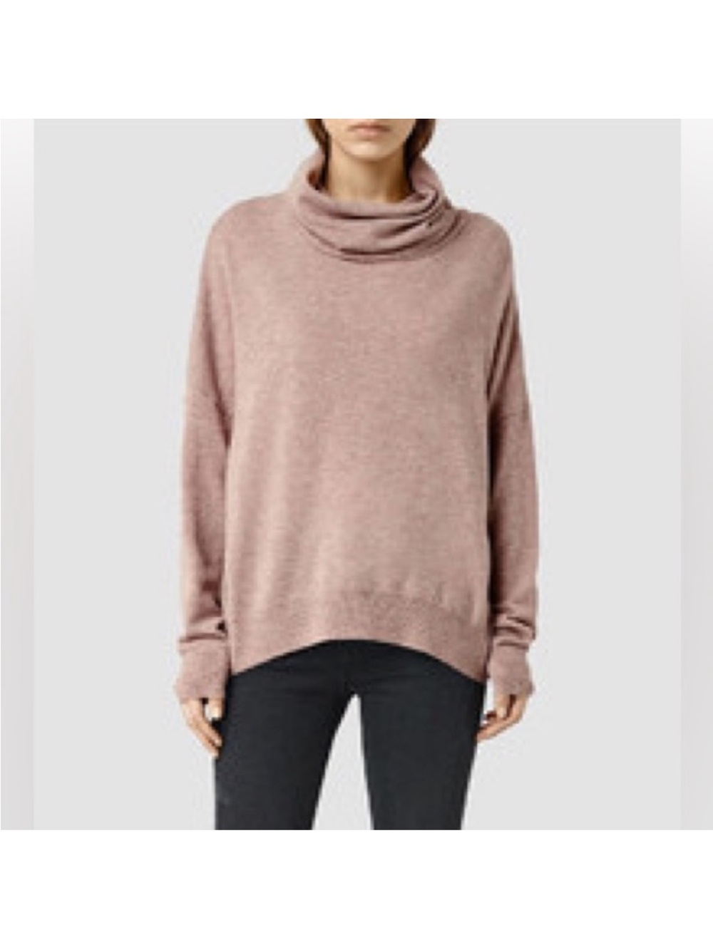 All Saints Parri LS Sweater Jumper - Cashmere & Wool